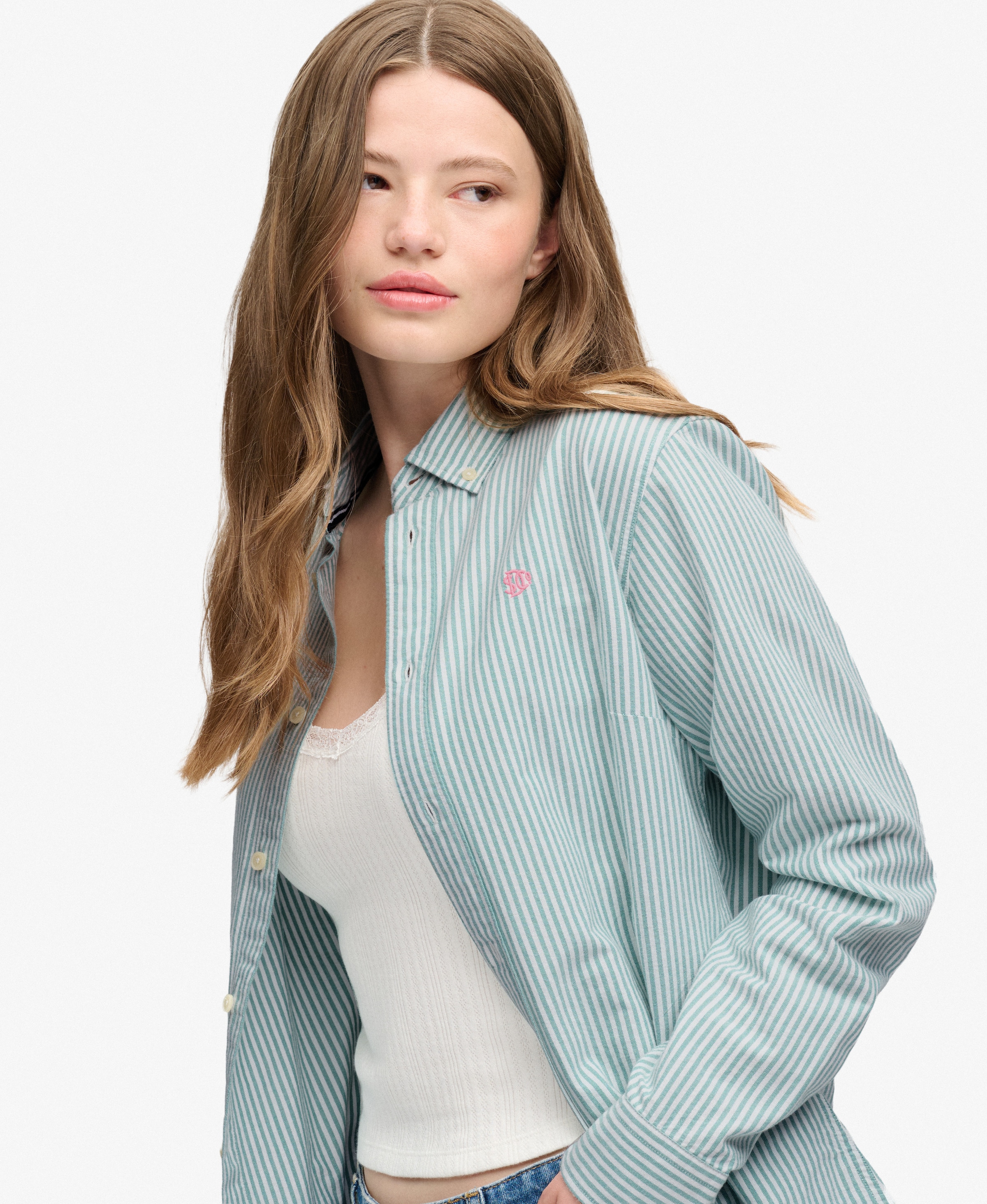 Superdry & Co Blouse in Groen