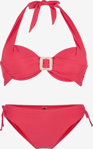 LingaDore Bikini in Red: front
