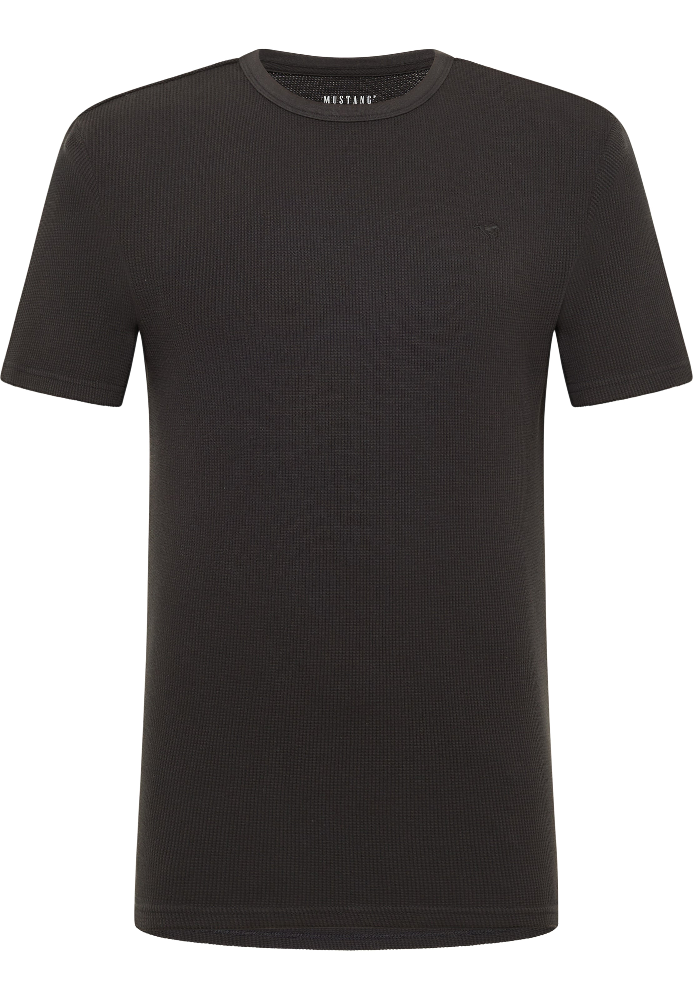 MUSTANG T-Shirt 'Austin' in schwarz, Produktansicht