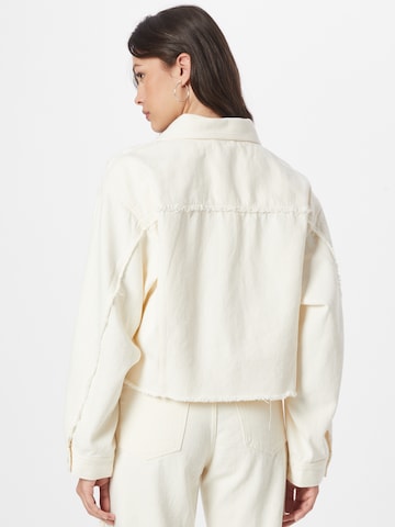 Veste mi-saison 'Lou' WEEKDAY en blanc