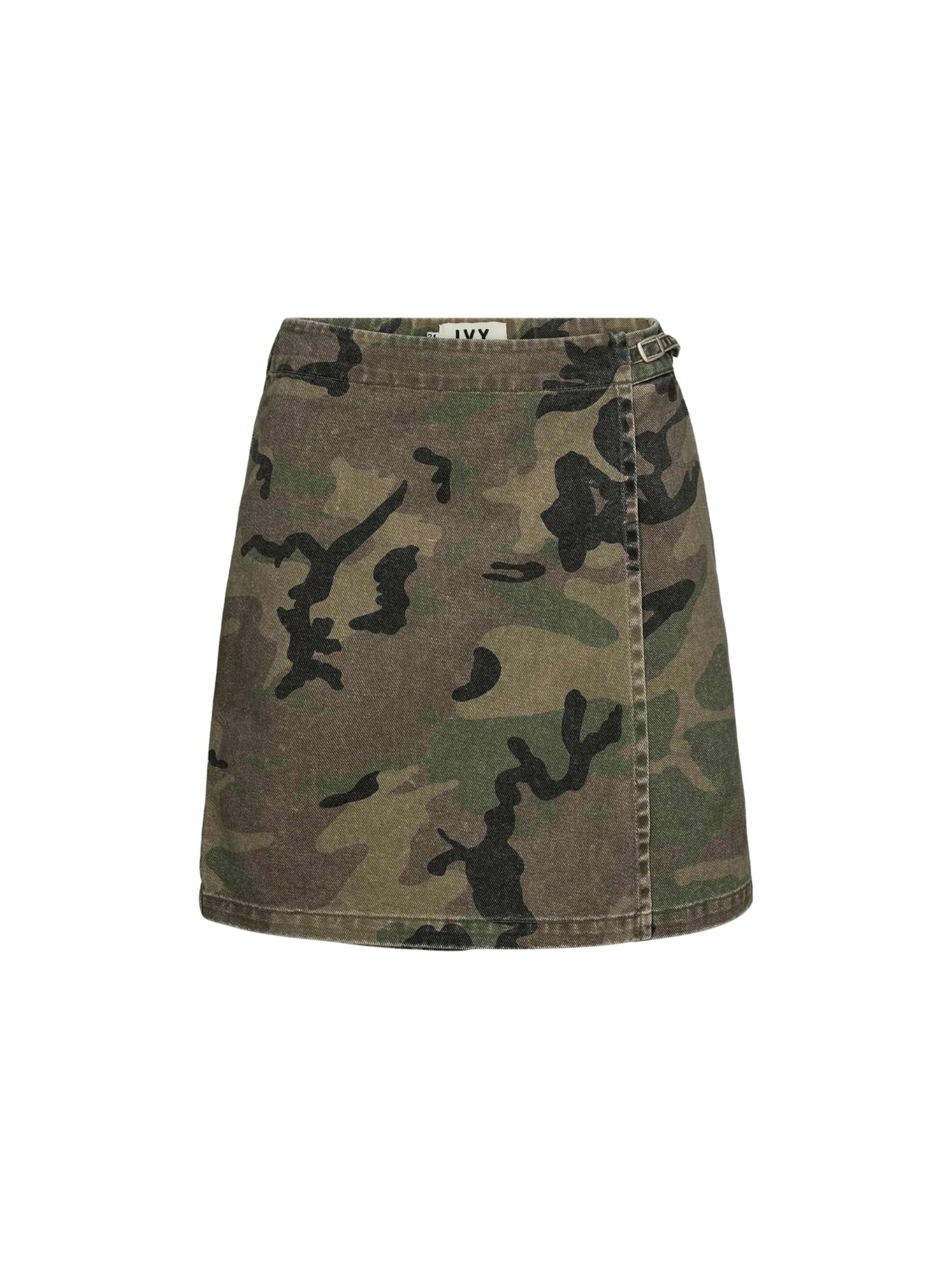 Ivy Copenhagen Nederdel ' IVY-Paula ' i grøn: forside