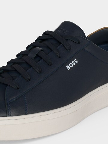 BOSS Platform trainers 'Kieran' in Blue
