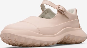 CAMPER Ballerina met riempjes ' CRCLR ' in Beige: voorkant