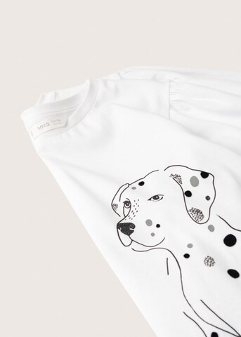T-Shirt 'Dalmata' MANGO KIDS en blanc