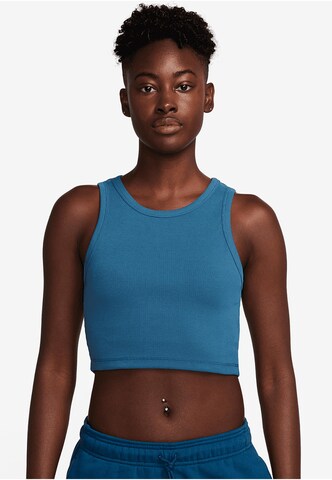 Jordan Top in Blauw: voorkant