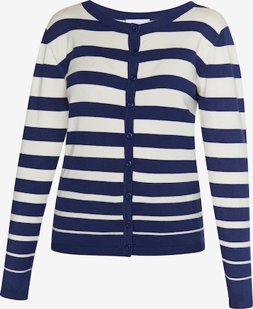 Cardigan 'Fenia' usha BLUE LABEL en bleu : devant