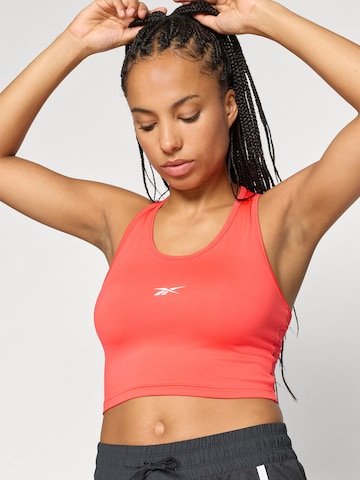 Haut de sport Reebok en rouge