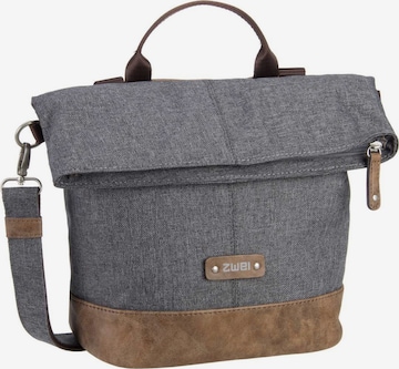 ZWEI Crossbody Bag ' Olli Cycle ' in Grey: front