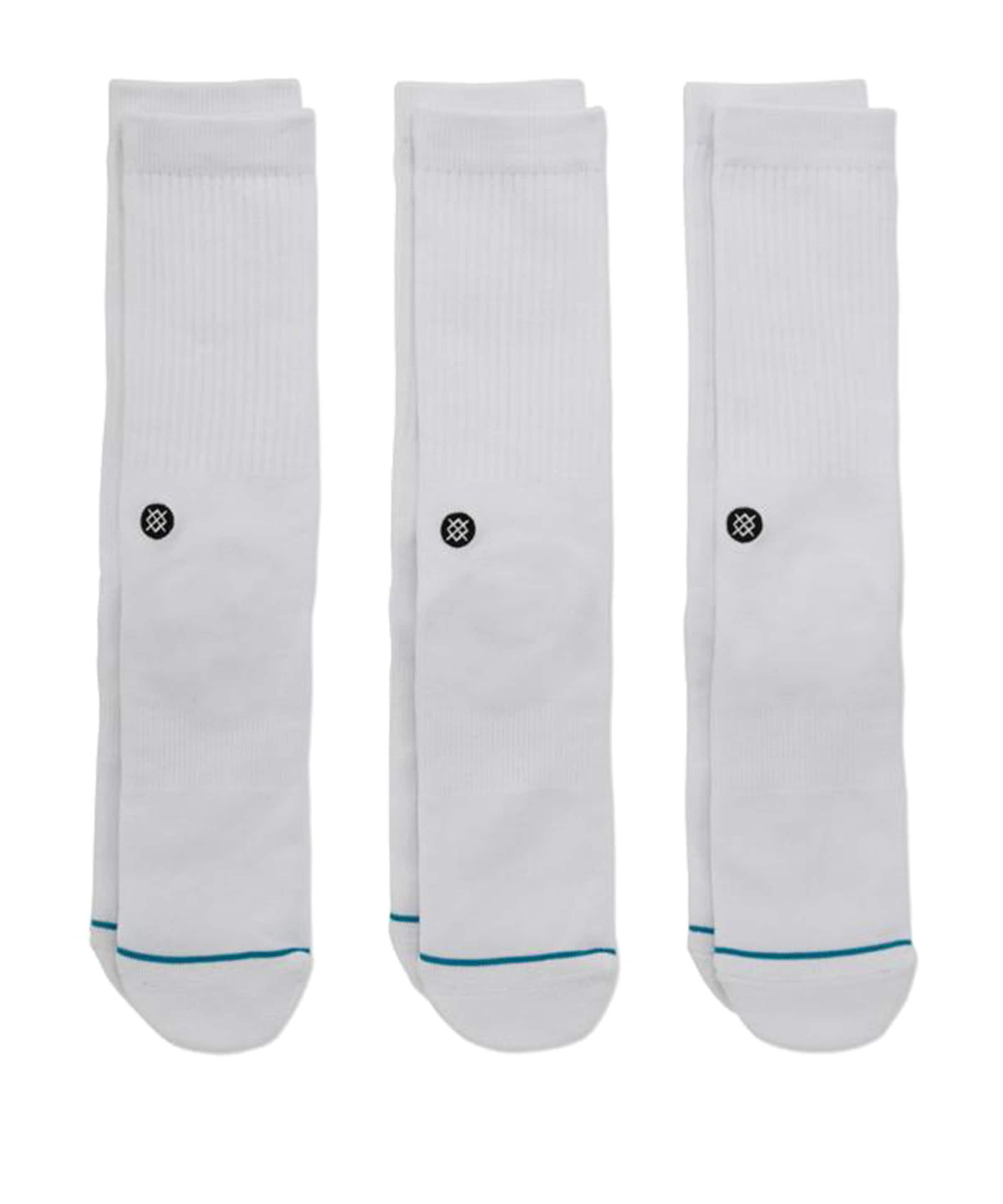 Stance Sportssokker i hvid: forside