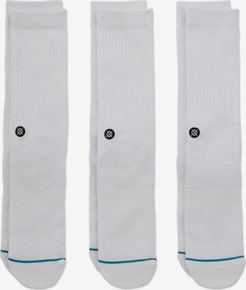 Calzino sportivo di Stance in bianco: frontale