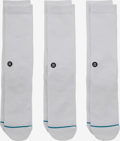 Stance Sports socks in Cyan blue / Black / White, Item view