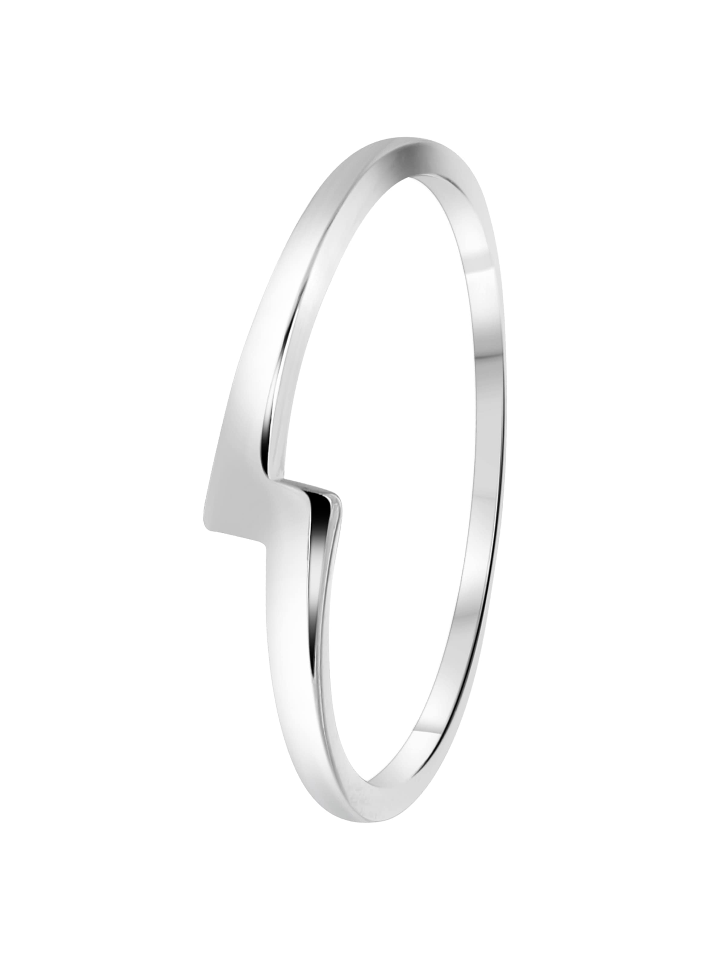 Lucardi Ring in Zilver: voorkant