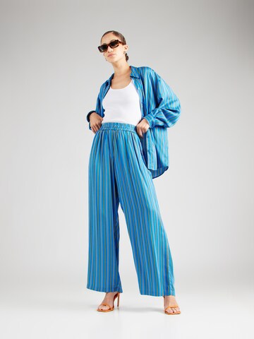 Wide Leg Pantalon 'Rani' FRNCH PARIS en bleu