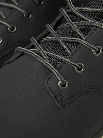 JACK & JONES Lace-Up Boots 'JOINER' in Black