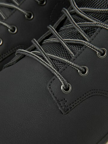 JACK & JONES Veterboots 'JOINER' in Zwart