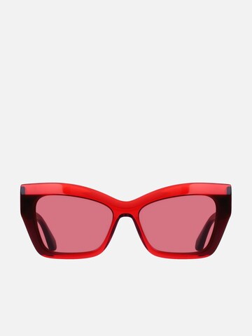 Occhiali da sole di FERRAGAMO in rosso