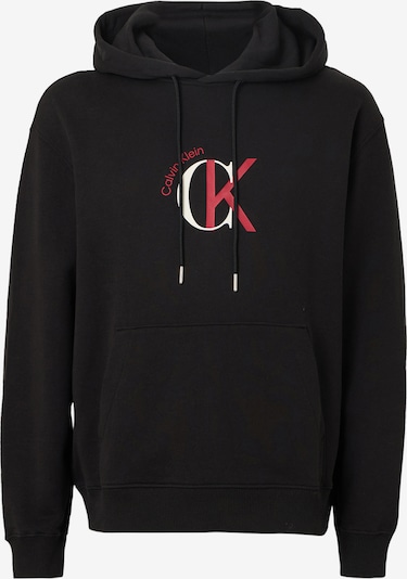 Calvin Klein Jeans Collegepaita värissä grenadiini / musta / valkoinen, Tuotenäkymä