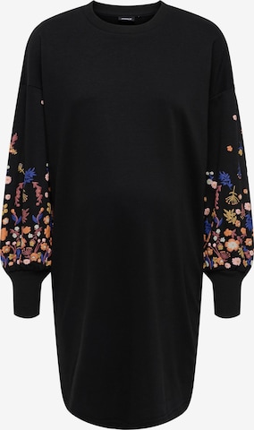 Only Maternity - Vestido 'OLMBrooke' en negro: frente