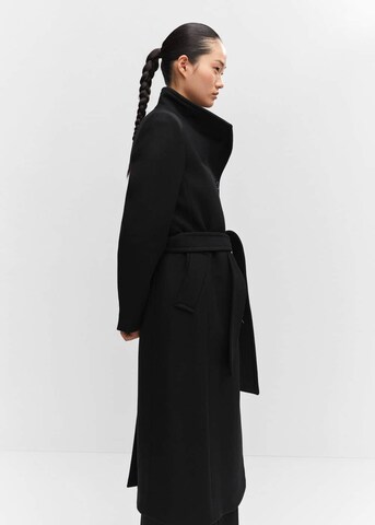 MANGO Winter Coat 'Sirenita' in Black