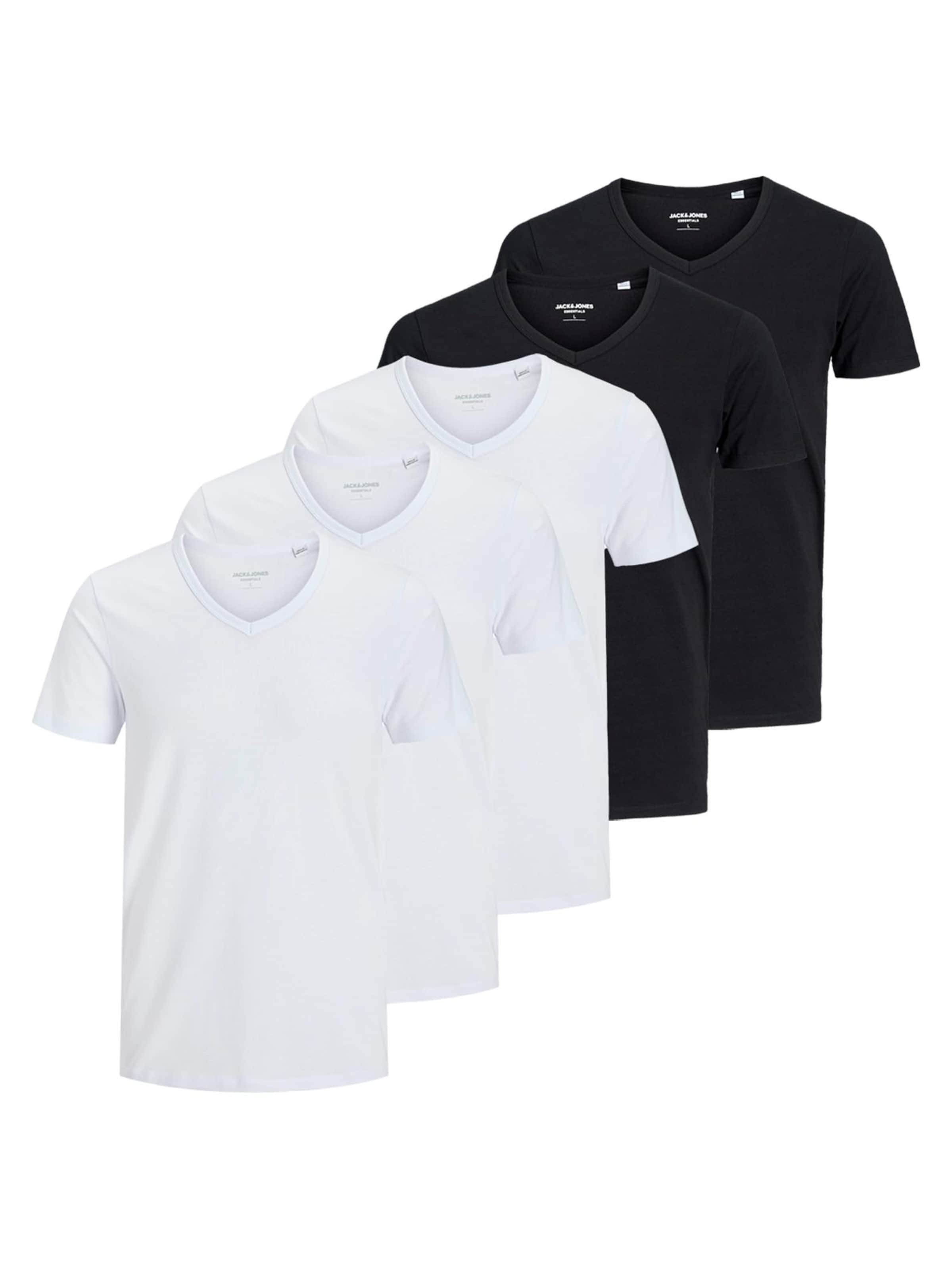 JACK & JONES Shirt 'Essentials' in Zwart: voorkant