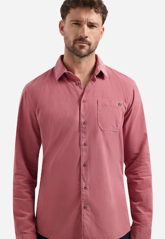 No Excess Regular fit Button Up Shirt in Pink