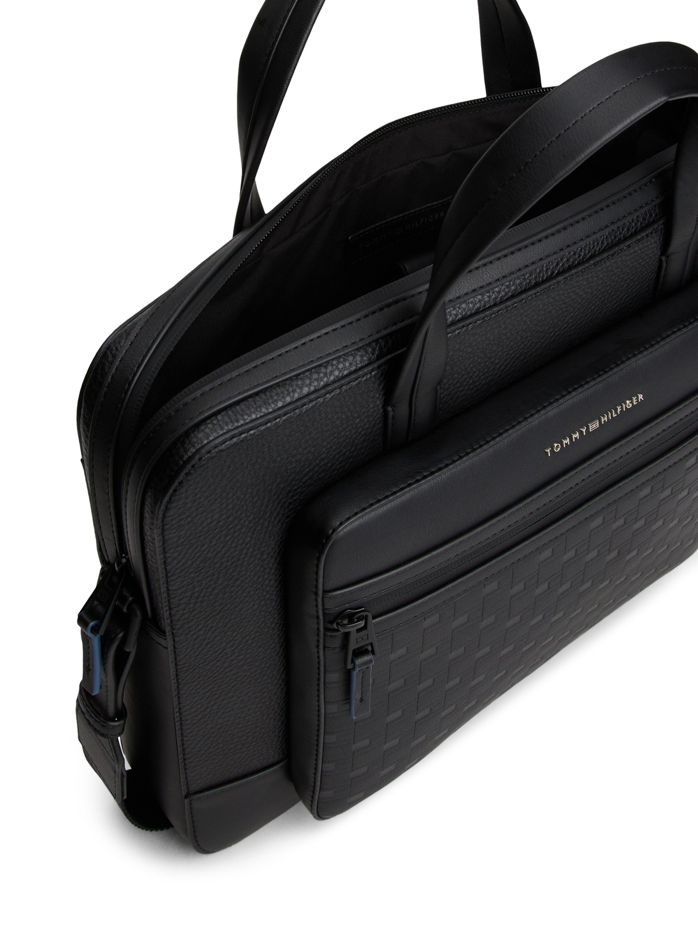 TOMMY HILFIGER Laptop bag in Black