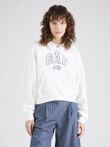 GAP - Sudadera en blanco: frente