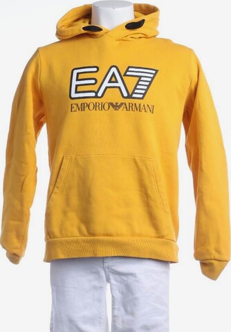 Emporio Armani Sweatshirt & Zip-Up Hoodie in L in Yellow: front