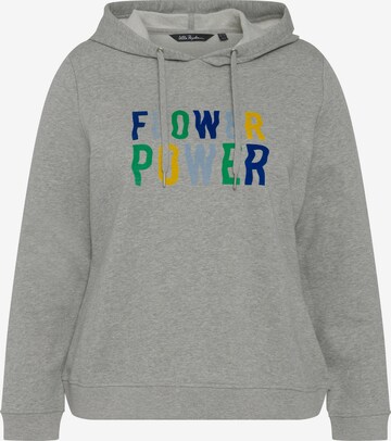 Ulla Popken Sweatshirt in Grey: front