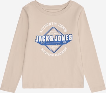 JACK & JONES MINI Shirt in Beige: voorkant