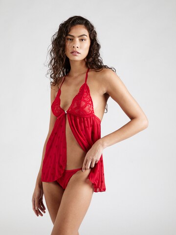 Hunkemöller Negligee 'Pippa' in Red: front