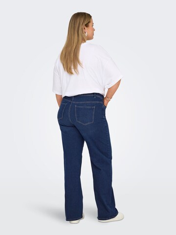 ONLY Carmakoma Wide Leg Jeans 'CARSally' i blå
