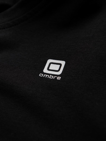 Ombre Shirt‌‌‌‌‌ in Schwarz