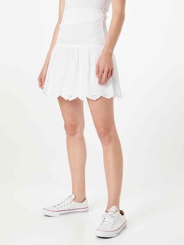 Jupe 'Tindra' Gina Tricot en blanc : devant