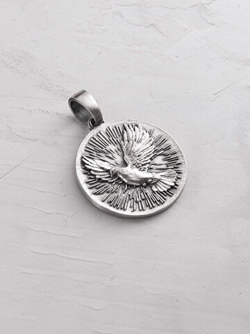 REYTEL Anhänger 'HOLY SPIRIT DOVE' in Silber: Vorderseite