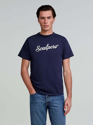 Scalpers Shirt ' ' in Blue: front