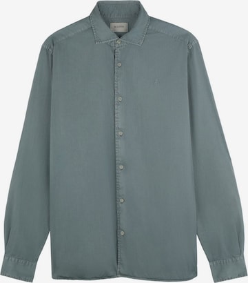Scalpers Button Up Shirt 'Summer Seattle ' in Green: front