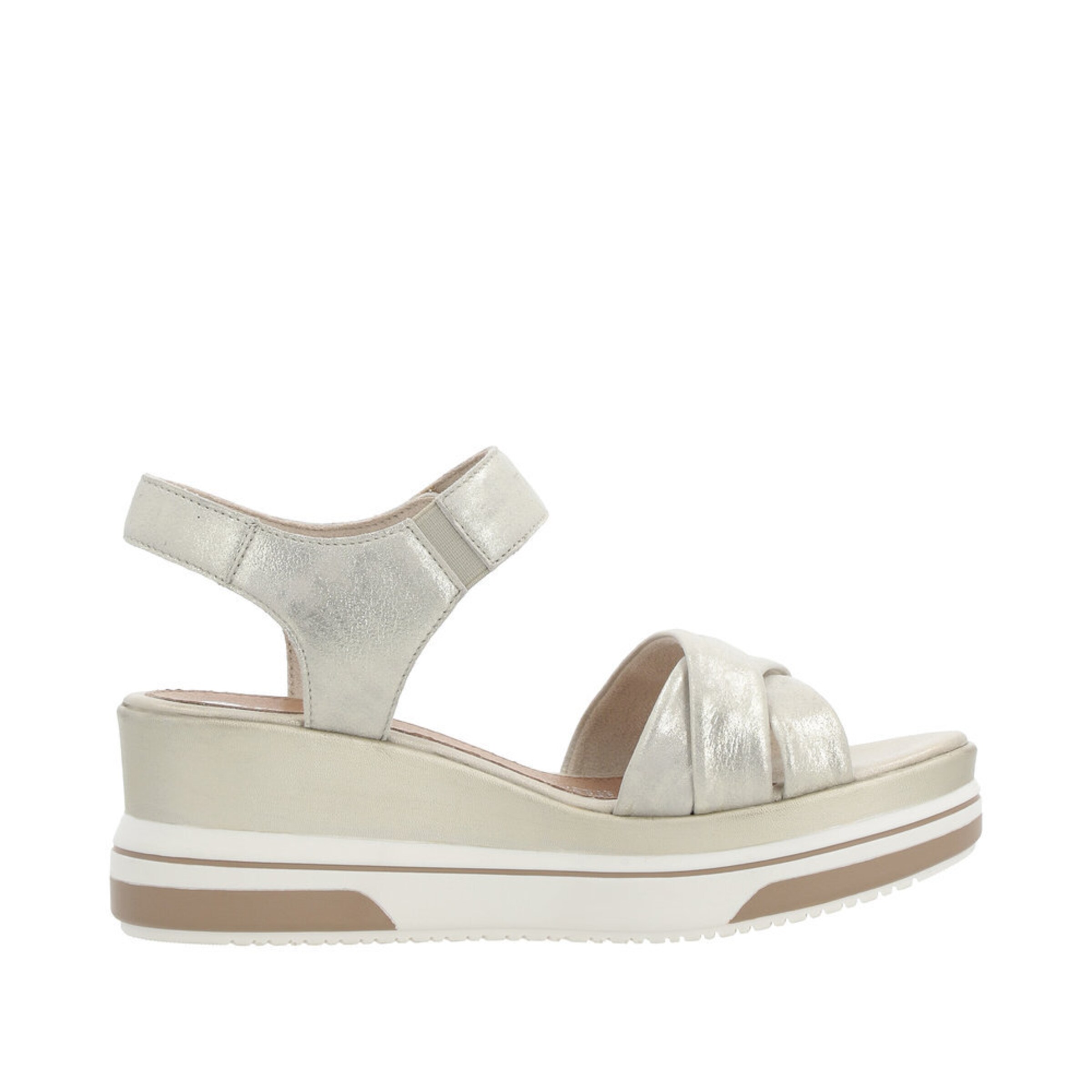 REMONTE Strap Sandals ' D1P51 ' in Gold