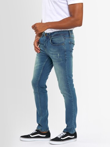 Alessandro Salvarini Regular Jeans in Blue: front