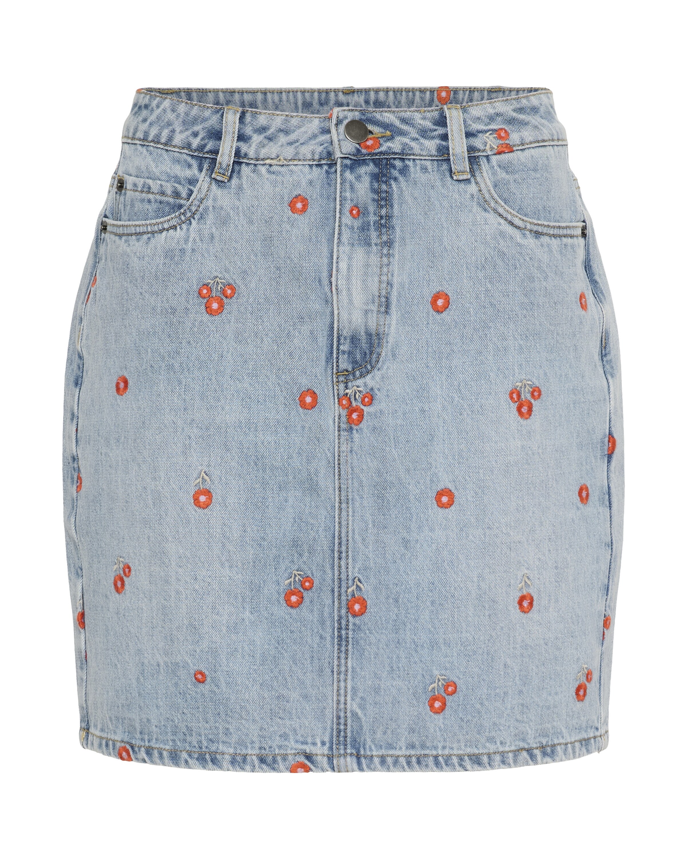 Kaffe Rock 'Babeth' in Blau: Vorderseite