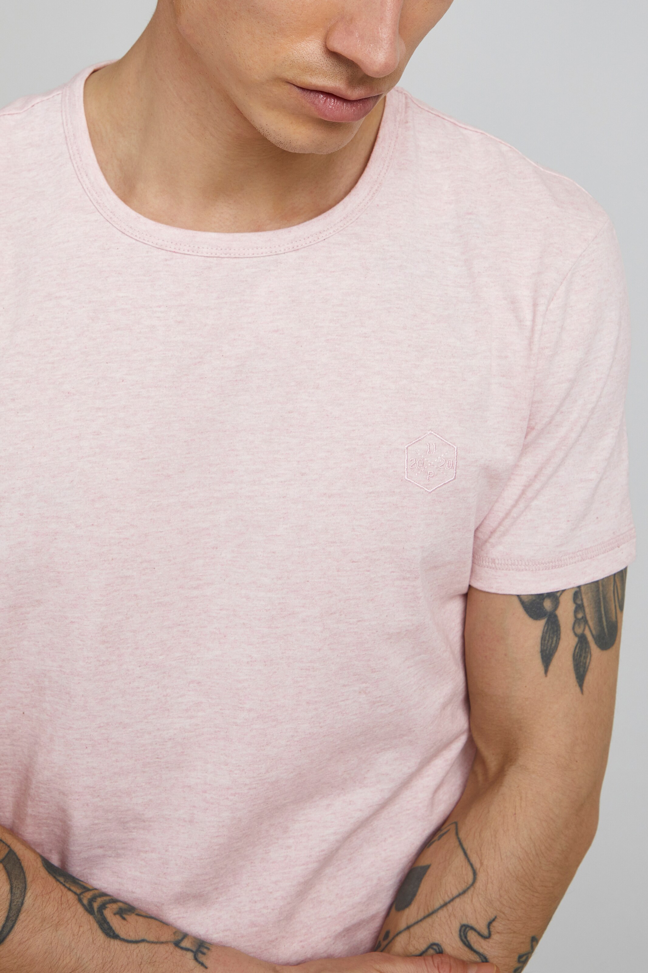 Männer Große Größen 11 Project T-Shirt 'Janne' in Pink - EL60241 Männer Große Größen 11 Project T-Shirt 'Janne' in Pink - EL60241