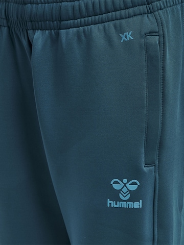 Hummel Slim fit Workout Pants in Blue