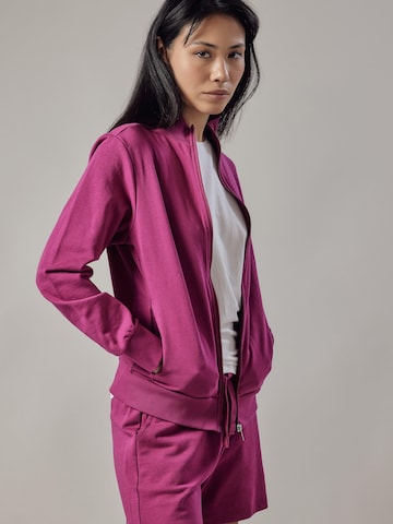 Felpa 'Felpa con Zip' di OWN Off With Nature in rosa