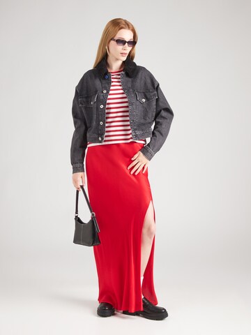 KARL LAGERFELD JEANS Демисезонная куртка в Серый