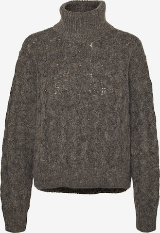 VERO MODA Sweater 'TILLY' in Brown: front