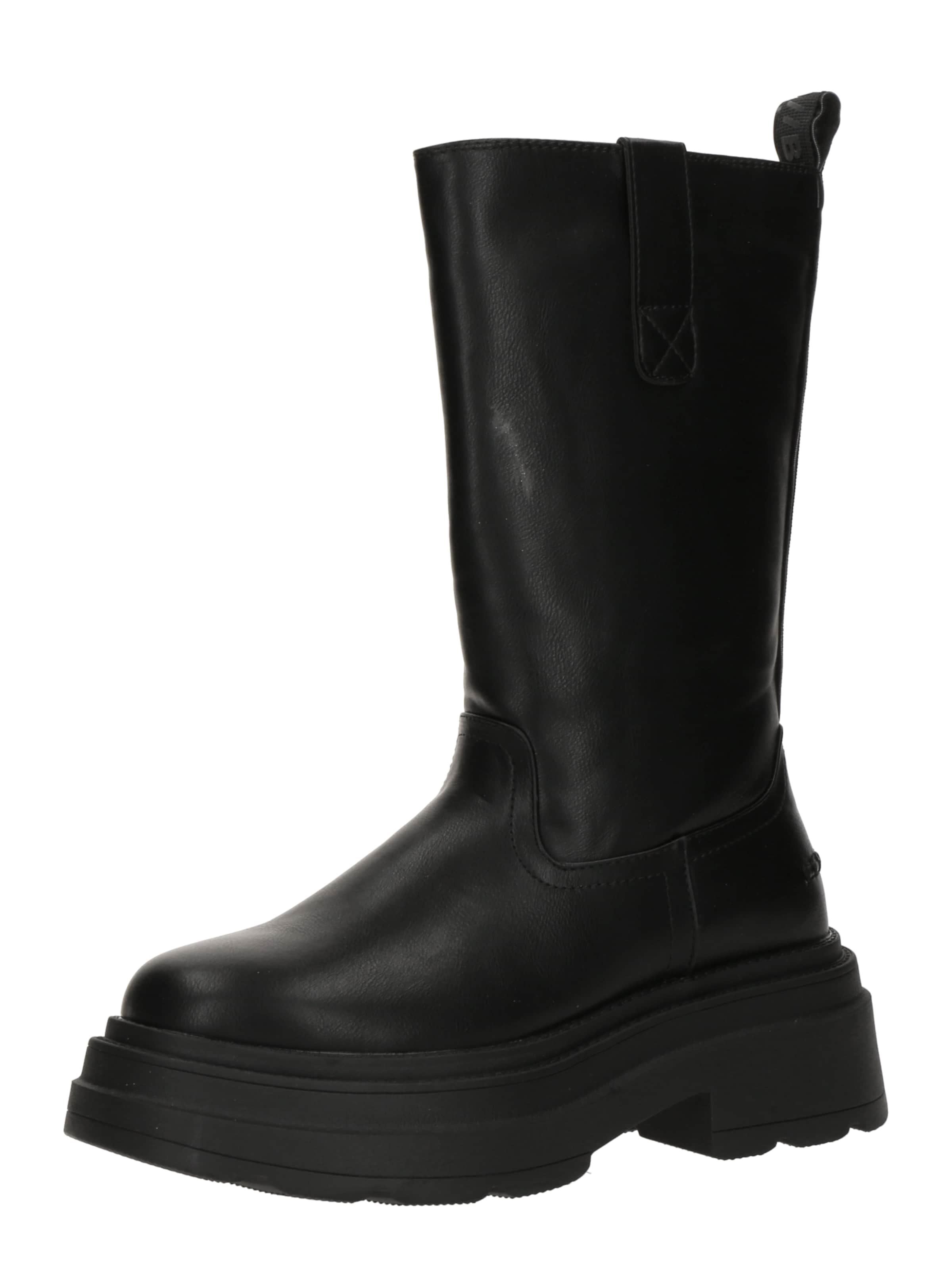 BUFFALO Bootie 'Mars Farmer' in Black: front