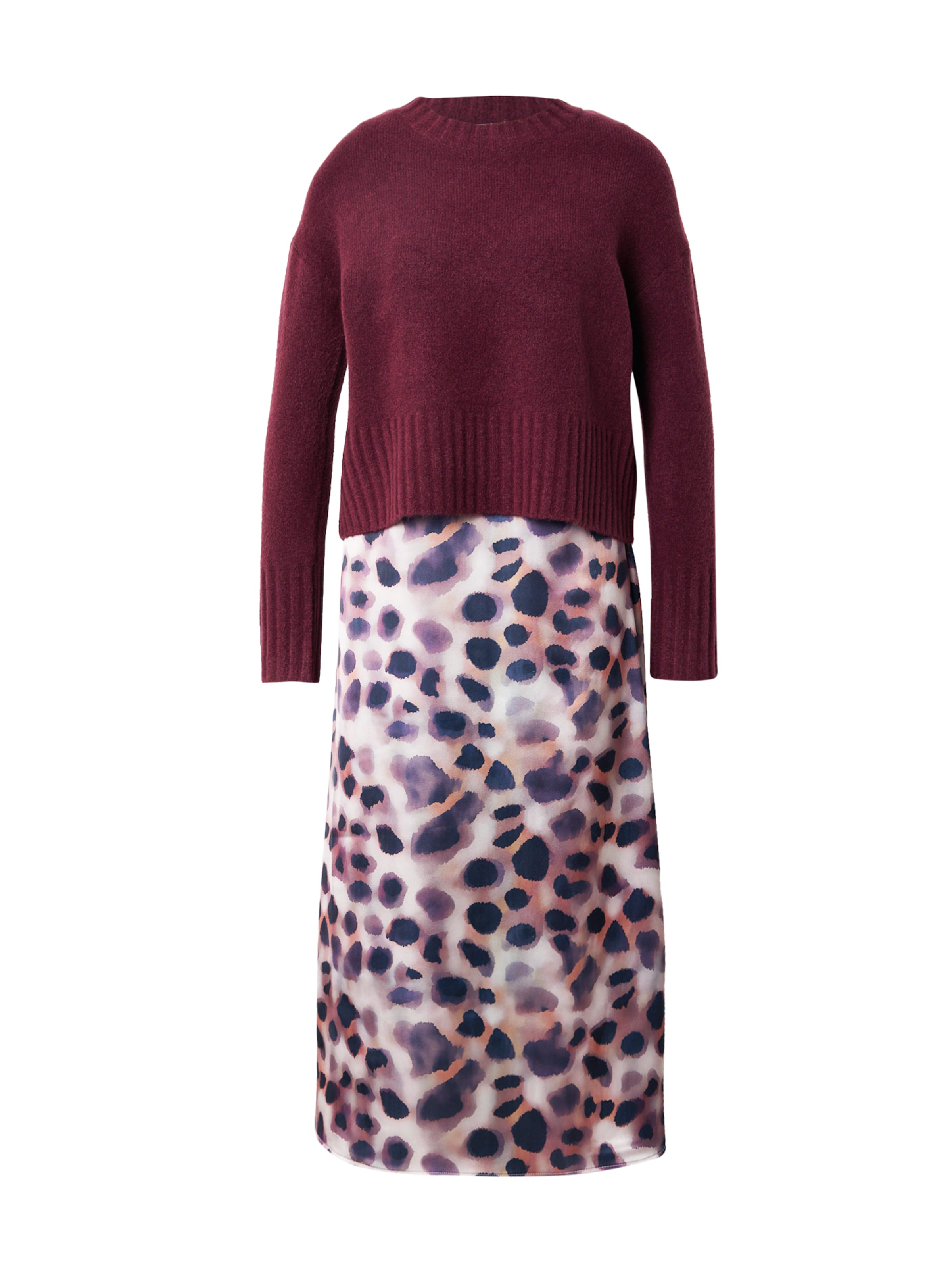 Cartoon Kleit, värv lilla: eest vaates