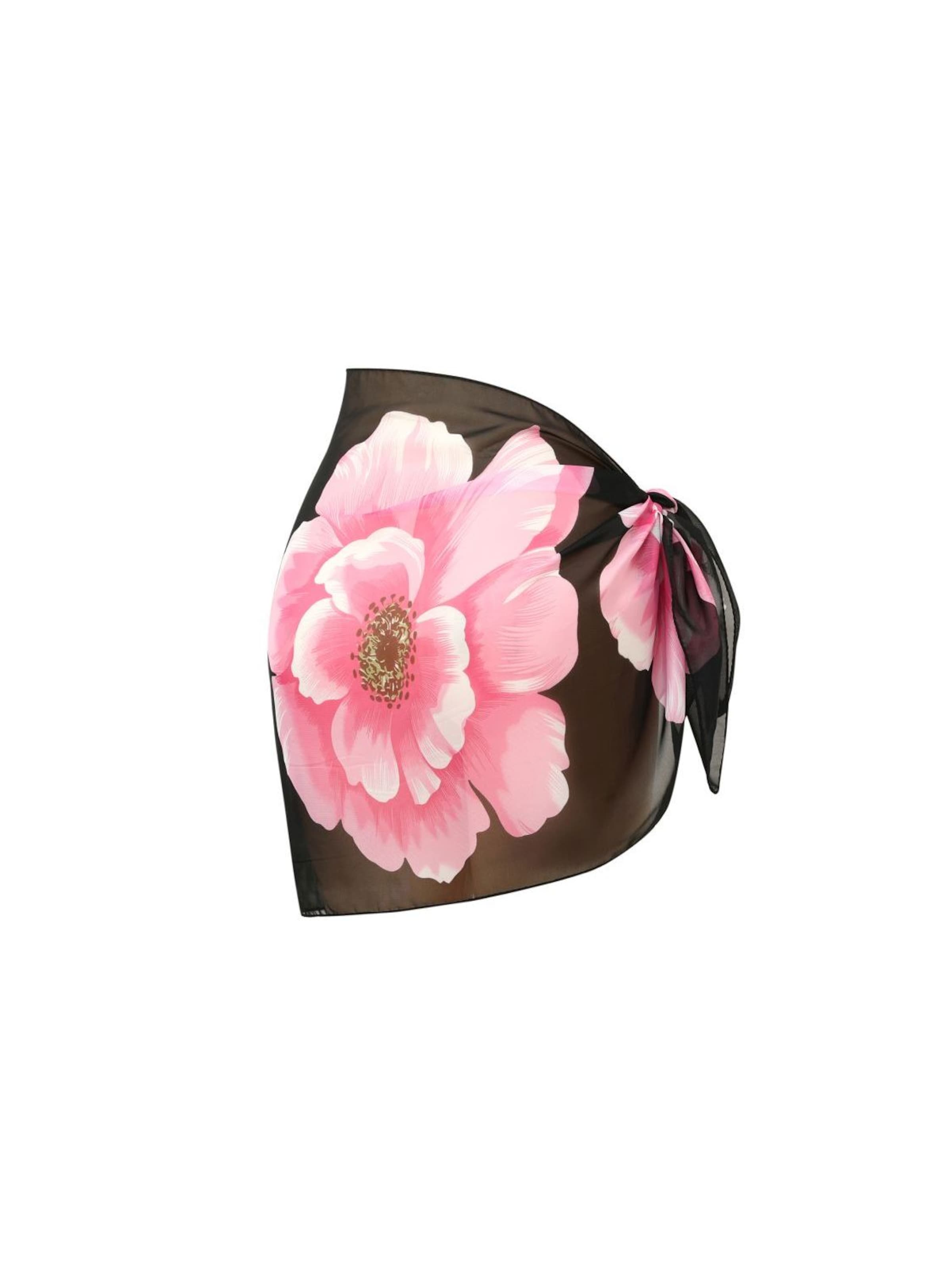 alberto cabale Rock 'Paréo de plage Petit'URSULA'‌‌‌‌‌‌‌‌‌‌ in schwarz, Produktansicht