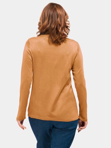 Goldner Pullover in Gelb