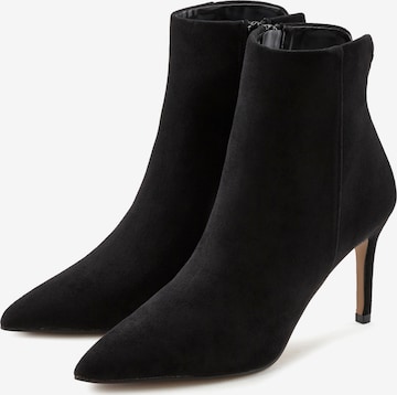 LASCANA Ankle Boots in Black